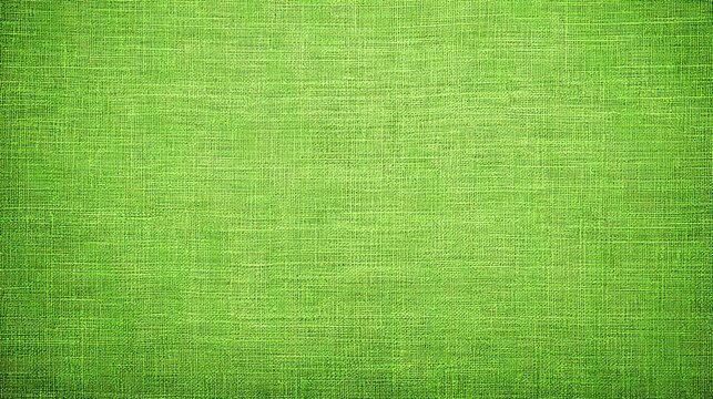 Close-up of a green textured fabric showing woven threads and detailed stitching patterns, texture green background