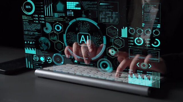 AI Assistant Brain Processor with LLM Technology, Big Data, Machine Learning, Generative AI for Business Support, Future Agentic AI Technology and Artificial Intelligence Prompt Engineering. Thunk