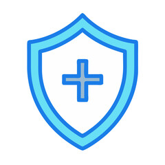 Obraz premium Medical Shield Symbolizing Health Protection and Safety, Healthcare Technology, and Prevention