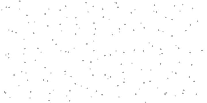 Seamless polka dot pattern. Vector pattern with black circles on white background.