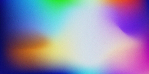 Obraz premium Abstract blurred background featuring a vibrant spectrum of rainbow colors and soft gradients