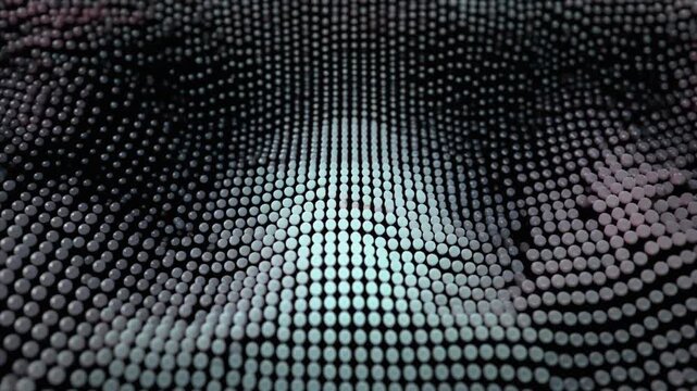 Dynamic Dot Matrix Motion Graphics