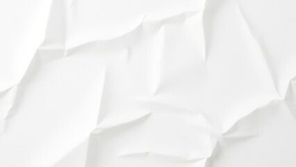 Obraz premium white wrinkled washi paper texture elegant minimalist background surface