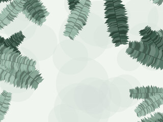 Tropical Palm Leaf Nature Pattern Design Backdrop © iushakovsky