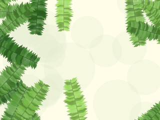 Tropical Palm Leaf Nature Pattern Design Backdrop © iushakovsky