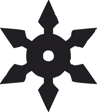 Ninja Weapon Shuriken Icon