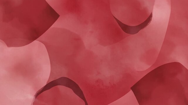 Soft pink abstract shapes create a gentle gradient pattern on a textured surface