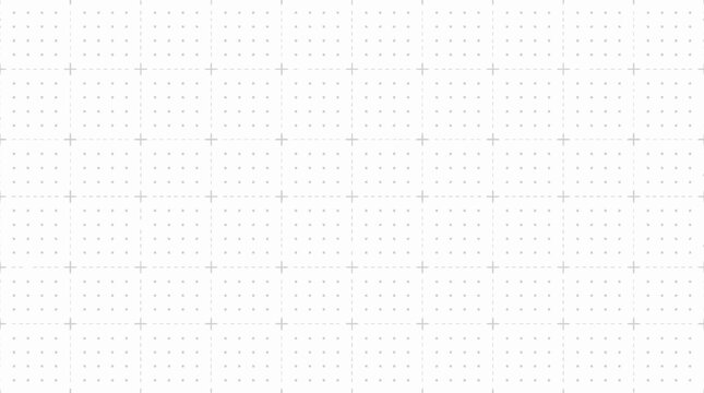 Seamless square grid texture, grid line paper sheet with crosses and lines, blank grid sheet for technology, drawing and architecture draft, texture of square graph paper, notebook pattern for stock