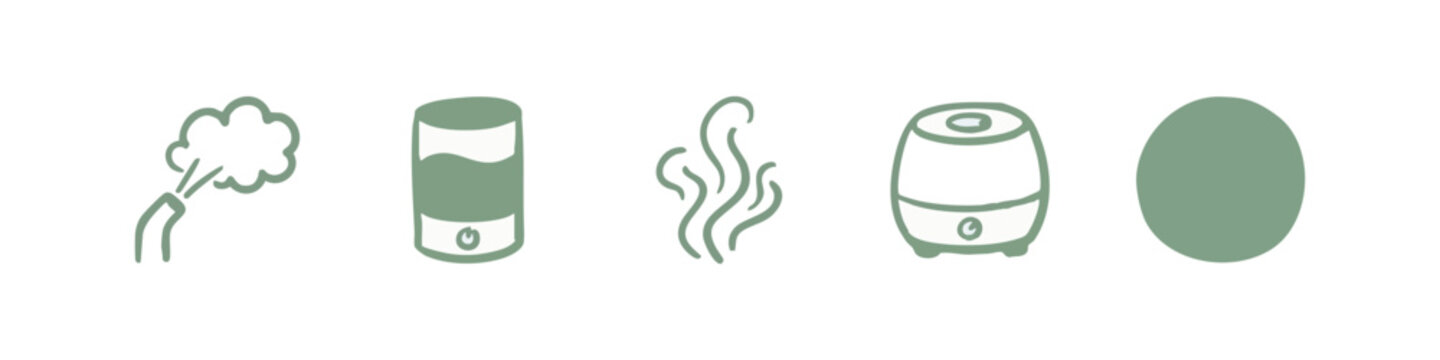 Air Freshener and Aroma Diffuser Icons