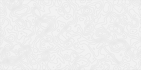 Detailed Mountain Relief Contour Map Design with Soft Flowing Line Structure Minimal Abstract Landscape Background with Clean Topographic Elevation Style © ALAMA