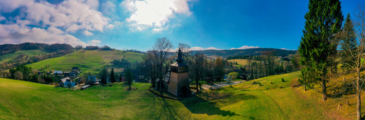 Wojkowa, Cerkiew p.w. śś. Kosmy i Damiana, Małopolska, Sądeckie, Poland, EU © Maciej G. Szling