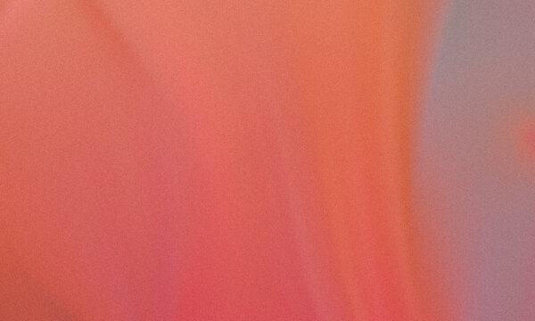 A pixelated image with shades of orange and pink