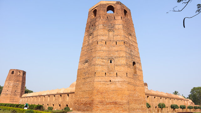 Famous Katra Masjid of Murshidabad, Cultural Landmark of West Bengal, India.