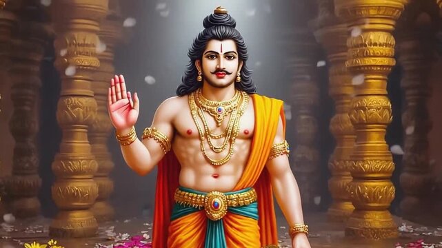 Hindu god Bhima.