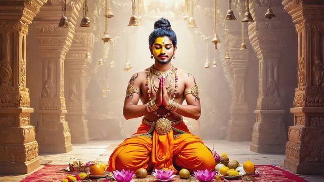 Hindu god Bhima.