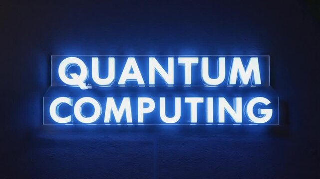 Sign of Quantum Computing.