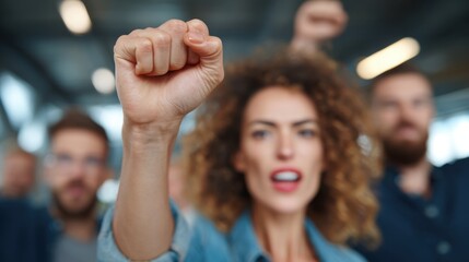 Fototapeta premium Workforce Empowerment Concept enables employees with autonomy, resources, and decision-making authority to contribute meaningfully while strengthening engagement and performance. 