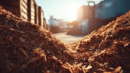 Fototapeta na wymiar Optimizing biofuel resources enhances energy yield by refining biomass use, reducing waste, and improving production efficiency for sustainable fuel solutions. 