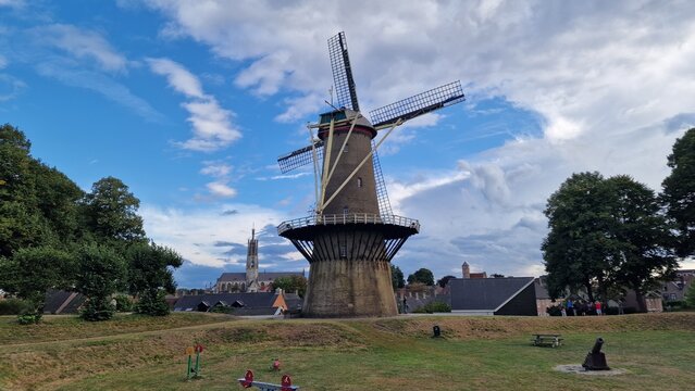 streets of netherland town hulst