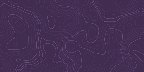 Abstract Topographic Contour Map Background With Smooth color Terrain Lines and Minimal Design. © Afridi