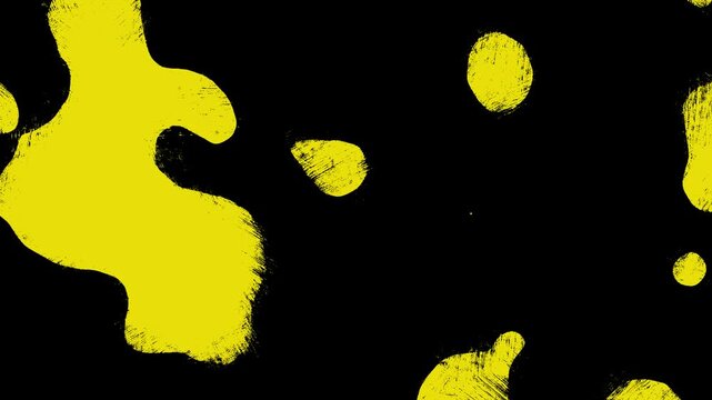 Abstract hand-drawn scribble animation. Pen marker doodle style. Sketched motion element. Green screen, chromakey. Freehand frame loop animation. White wiggled liquid shapes doodle stop motion video.
