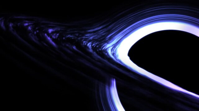 Space Time Distortion Black Hole VFX Loop