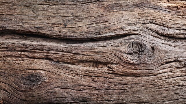 timeworn. Close-up of aged wooden surface with deep grain, showcasing rustic charm. safety posters, maintenance manuals, designed for precision metalworking and fabrication facilities.