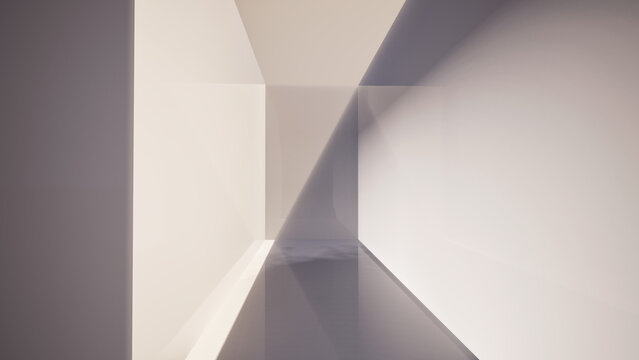 Trapped in Maze Liminal Space Minimal Concept