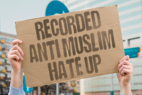 "Recorded Anti Muslim Hate Up" Documented crime statistics confirm year-on-year increases in recorded anti-Muslim hate incidents. MUSLIM. HATE. REAL. RISING. EUROPE.