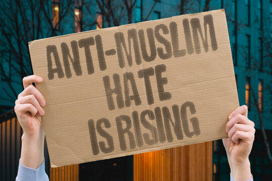 "Anti-Muslim Hate Is Rising" Documented hate crime research confirms recorded anti-Muslim incidents have increased across documented European nations. MUSLIM. HATE. REAL. RISING. EUROPE.
