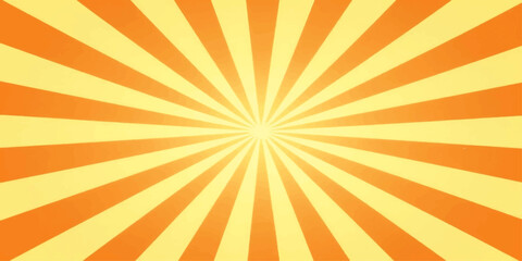 Fototapeta premium Radiant rays burst from a central point, evoking a sense of energy and brightness, a perfect visual to capture attention and convey dynamism.