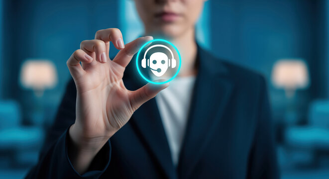 AI voice support for faster service response and call center workflow as a business team activates virtual help assistance to handle inbound request routing and improve contact resolution