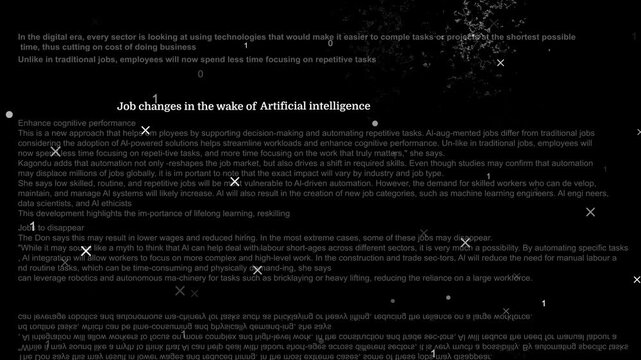 Generative AI in the news titles changing across international media, media headlines AI-generated theme, news overview, chatbot machine learning neural networks. Headline news titles international