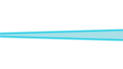 Obraz premium Blue horizontal line lighting glowing neon stripe laser beam with color spectrum energy wave gradient ray effect and vibrant light lines on transparent background abstract art