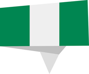 Obraz premium nigeria flag 