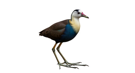 Obraz premium A colorful bird with long legs and a distinctive beak