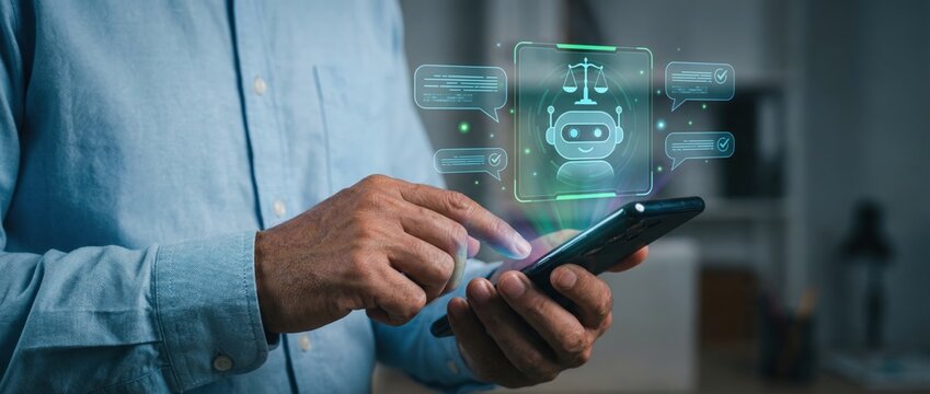 Exploring the future of legal tech ai chatbots transforming communication in law firms modern office space digital interaction professional insight