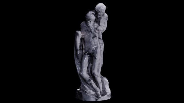 49 Sculpture of Augustus of Prima Porta Made with 3D render not AI
