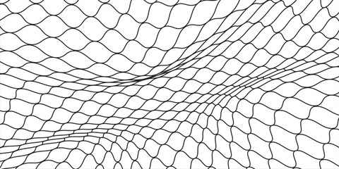 PrintMesh texture for fishing nets. Seamless pattern for sportswear or soccer goal, volleyball net, basketball hoop © muarif