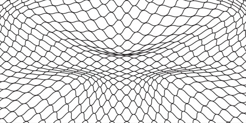 PrintMesh texture for fishing nets. Seamless pattern for sportswear or soccer goal, volleyball net, basketball hoop © muarif