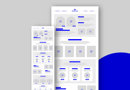 Wireframe Template Layout
