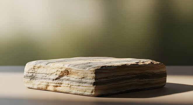 A stack of currency close up of bound money with visible denominations and textured surface