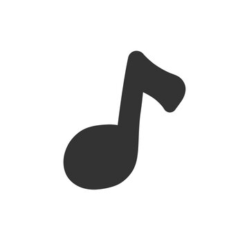 シンプルな音符マーク