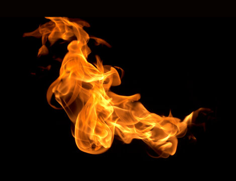 Flame heat fire abstract background