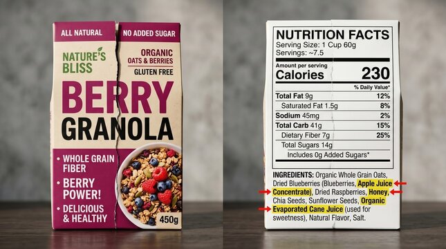 misleading food labels