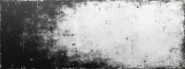 Obraz premium An aged, abstract expanse with distressed textures in a dark and light interplay. A visual embodiment of age, entropy, and the passage of time. 