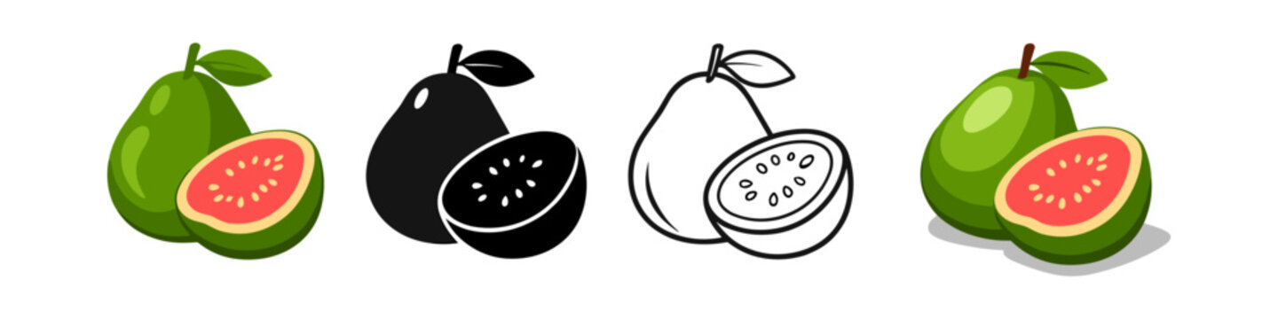 Guava Fruit Icons
