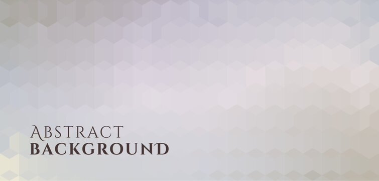 Clean light abstract vector illustration with subtle hexagon geometric pattern and soft gradient tones. EPS format ideal for corporate design, web layouts, and professional templates