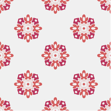 seamless pattern with floral theme