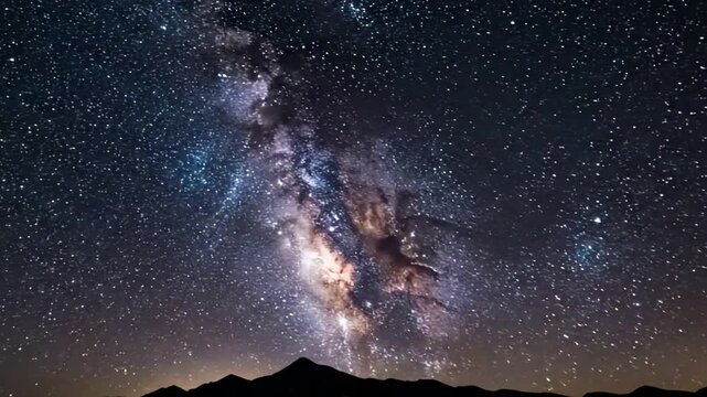Untouched Wilderness Nights Showcasing pristine natural environments under a dark, star-filled sky, devoid of light pollution.